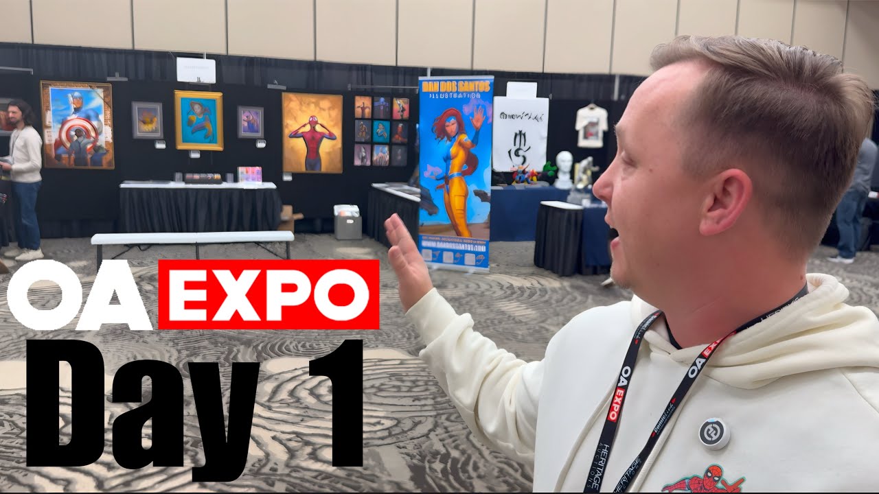 EPIC day 1 at the 2025 Original Art Expo (OAX)