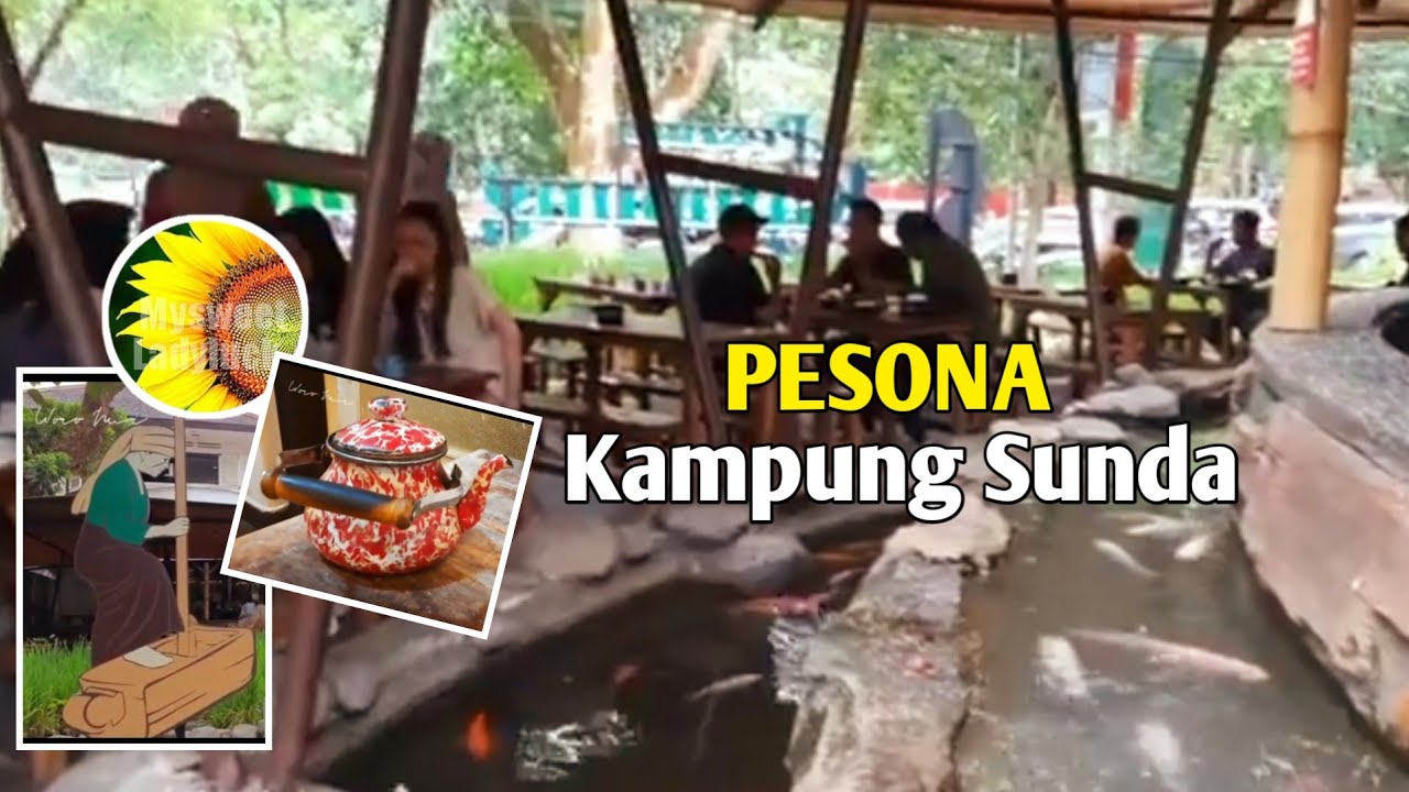 RM PESONA KAMPUNG SUNDA Bandung | Makan di Sawah Kota