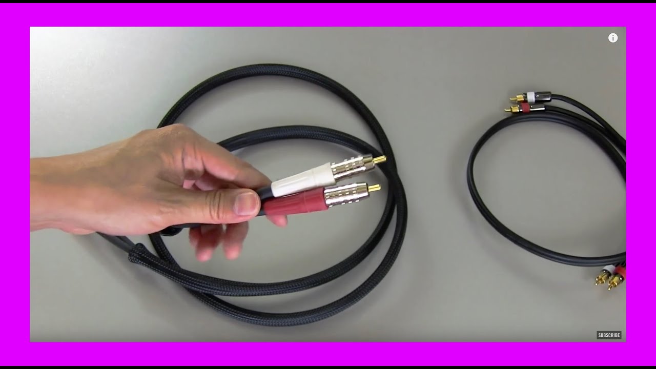 Talking about Stereo RCA Interconnect Cables