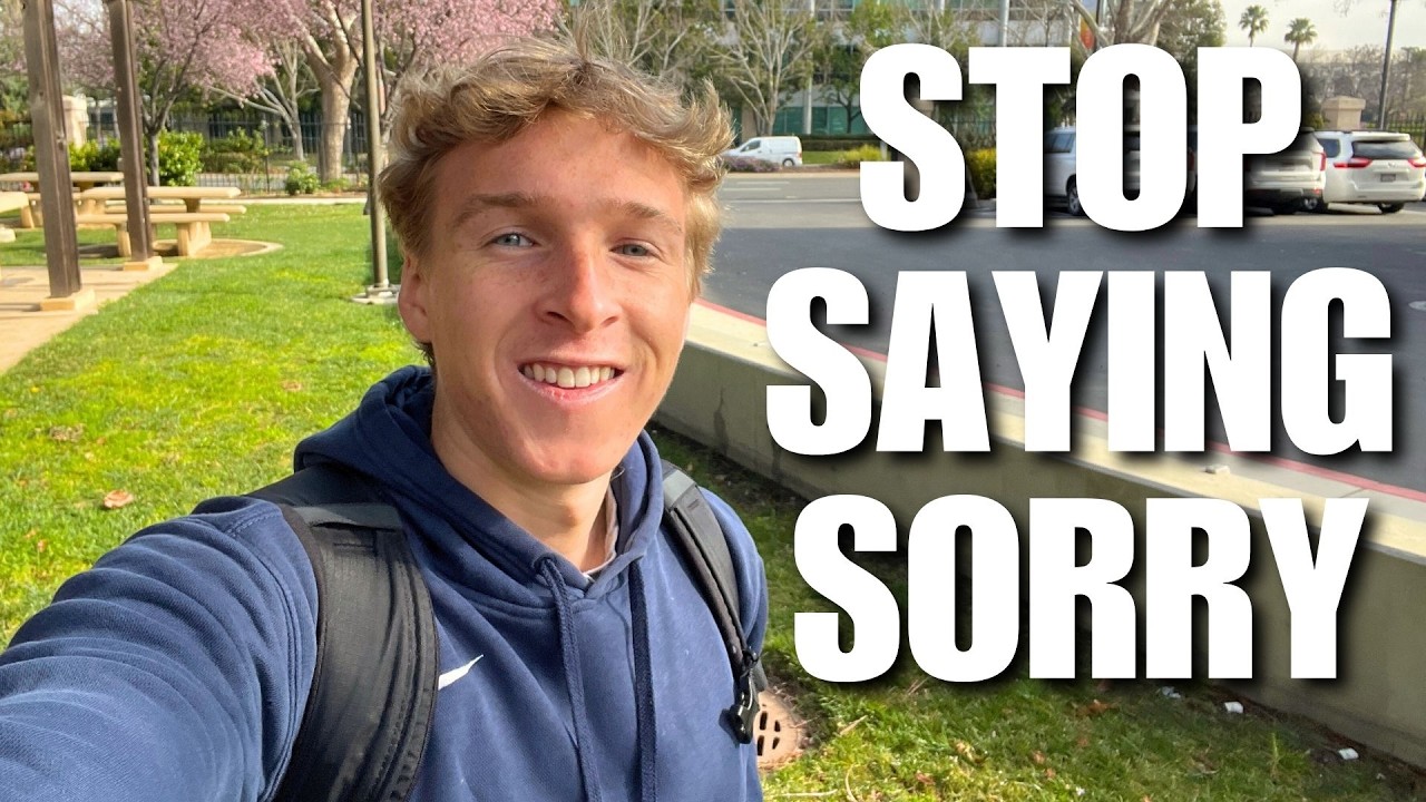 Stop Apologizing For Everything