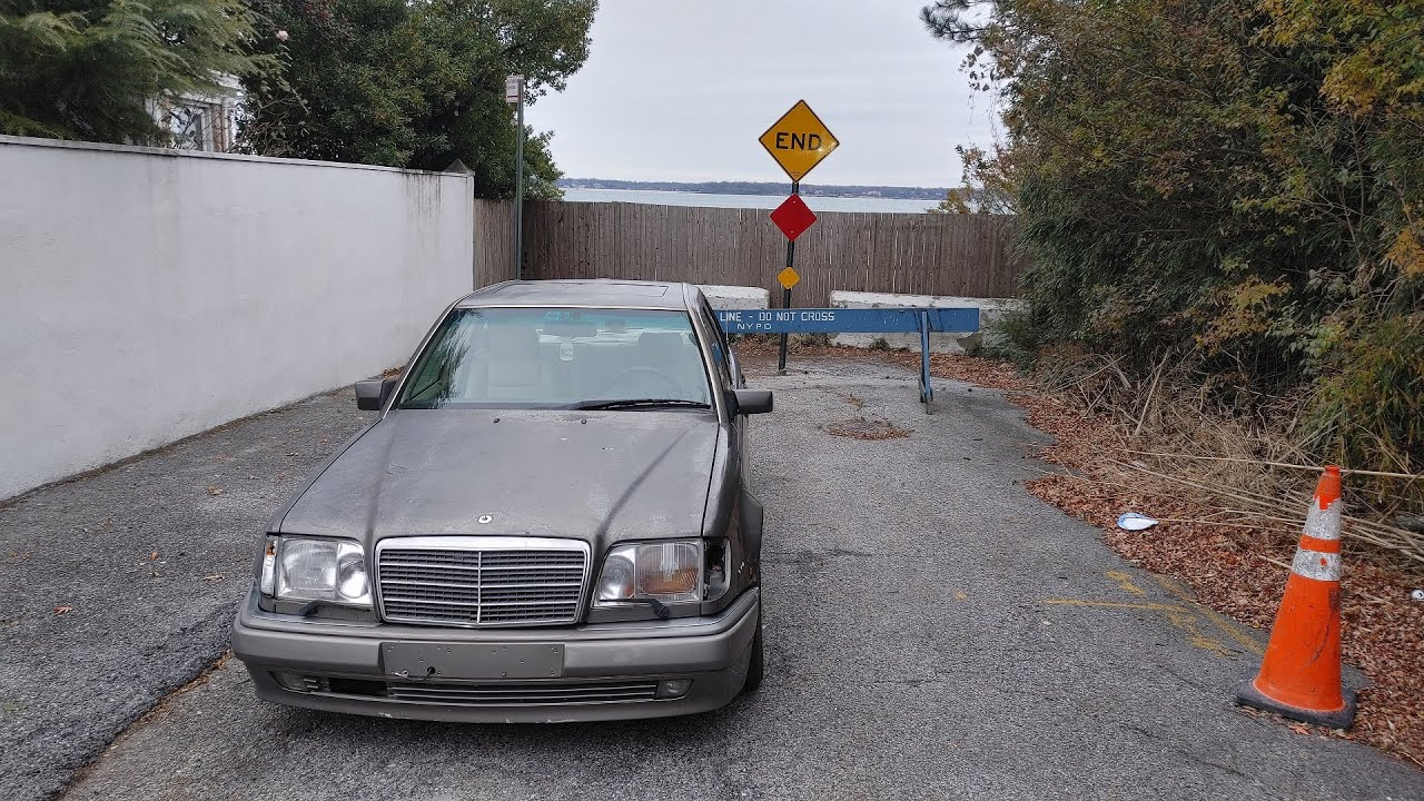 1993 Mercedes 500E barn find project  Lower harness rewired, live data, ABS diagnostic, driving down