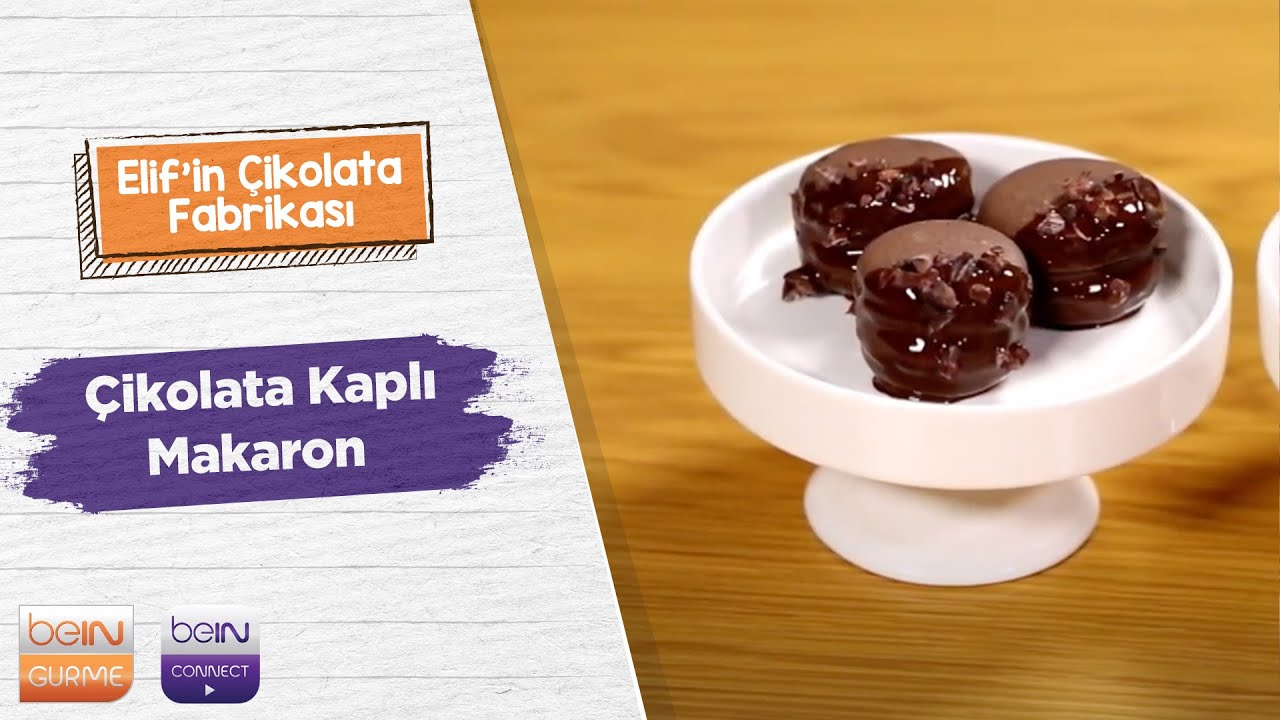 🍫 Çikolata Kaplı Makaron | Elif Aslı Yıldız | Elif'in Çikolata Fabrikası
