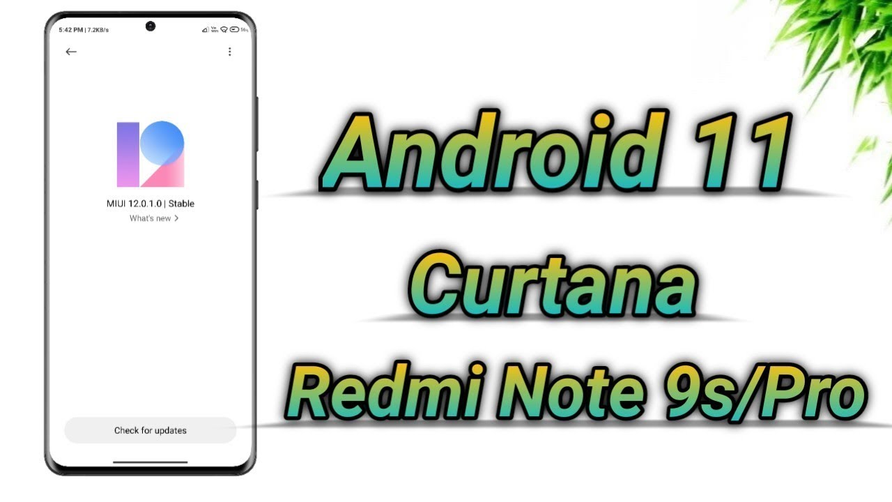 OFFICIAL MIUI 12 Android 11 UPDATE INDIA STABLE for Redmi Note 9s/Pro Curtana | Worth Updating ? 🔥🔥