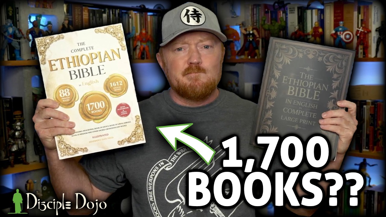Я заказал эти эфиопские Библии с «1700 книгами» на Amazon...