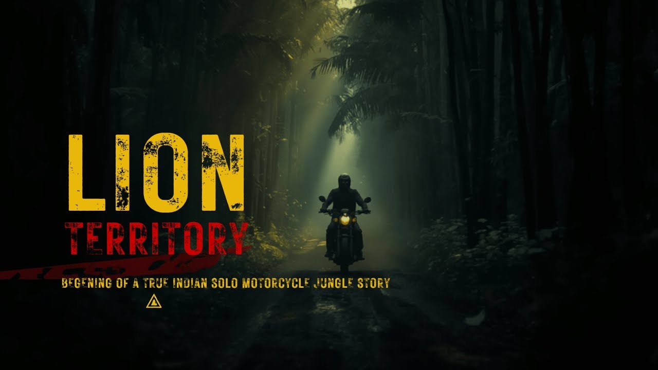 Gir Forest में Solo Entry 😨 | A true Indian solo motorcycle jungle story