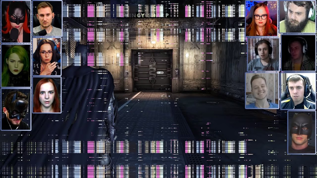 Реакции Летсплейщиков на Артефакты Экрана в Batman: Arkham Asylum