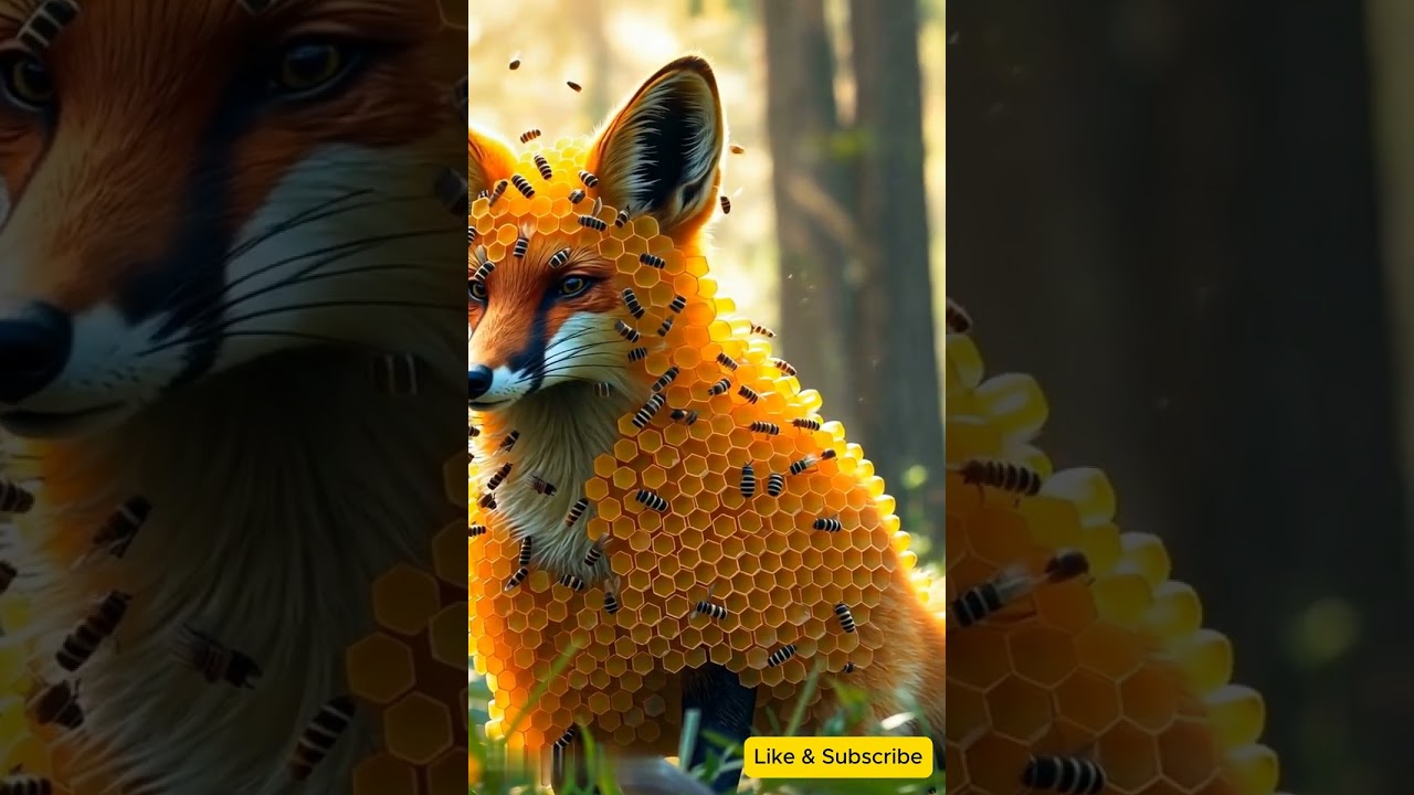Rescuing the Honeycomb Fox Heartwarming Miracle! #seahelpmission #shorts