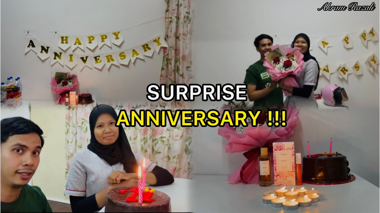 Akram Surprise Anniversary Dekat Izana!! Yang Single Jangan Tengok..