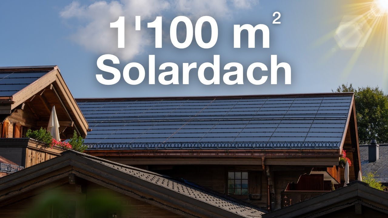 Das grösste Solarkraftwerk im Saanenland | BIPV