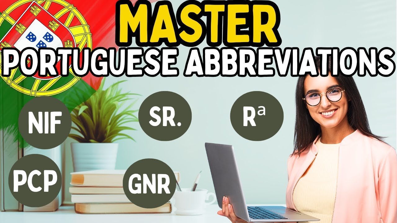 Master Portuguese Abbreviations in 8 Minutes 🇵🇹