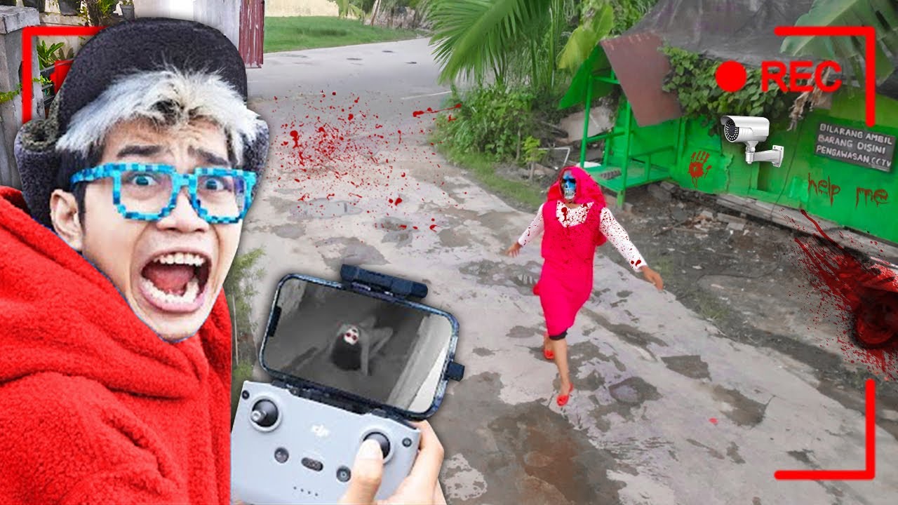 TEREKAM CCTV!!! PENAMPAKAN MASHA NYATA DIRUMAH UPIN IPIN GARA-GARA LAGU SERAM!!!