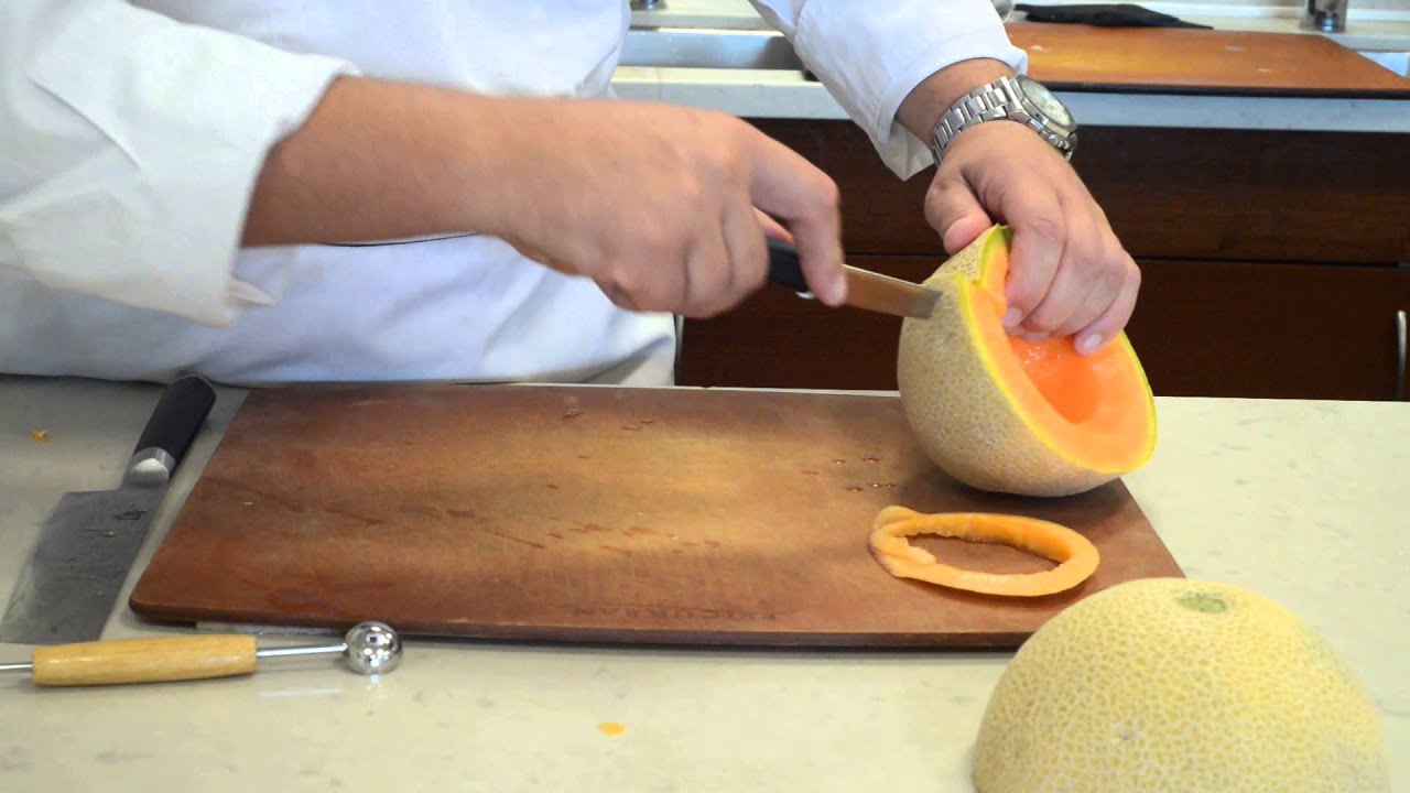 Chef Martin Gilligans's Melon Flower