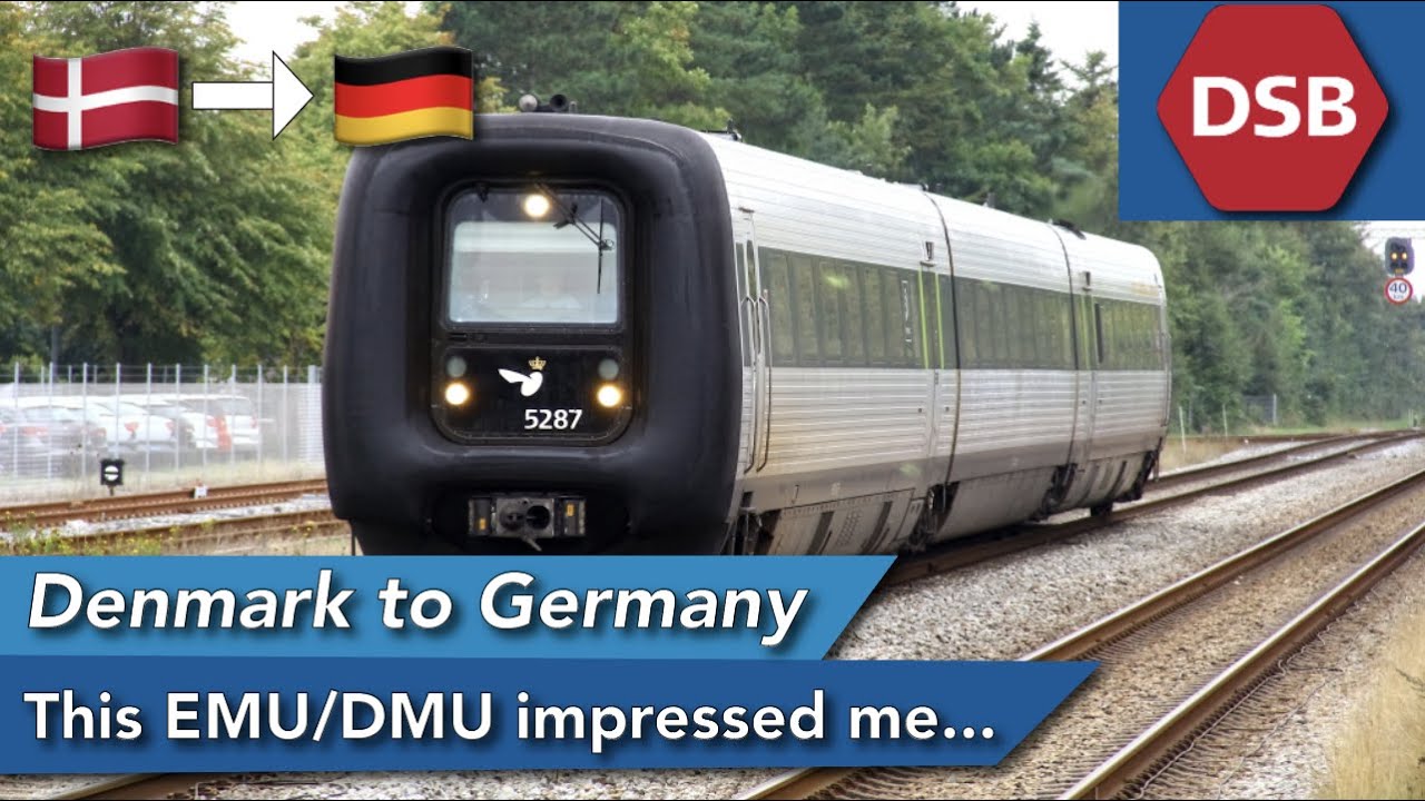 Обзор первого класса поезда DSB IC: Этот DMU/EMU впечатлил меня до сих пор...