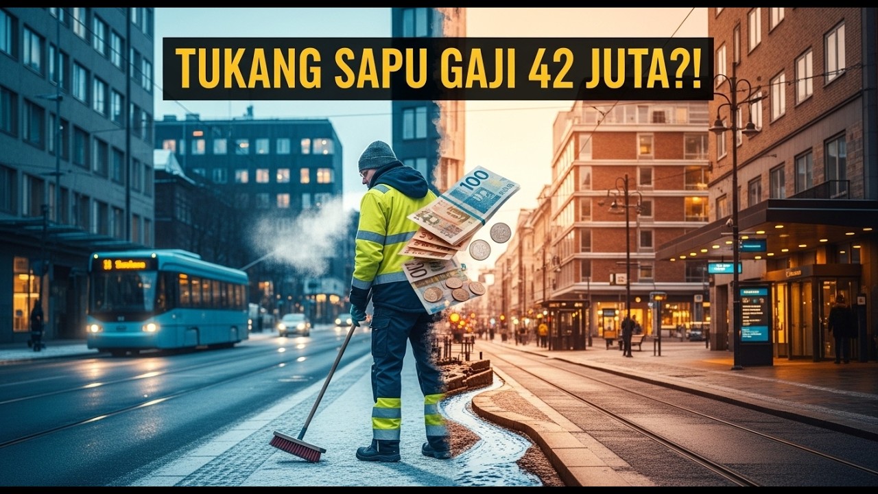 Gaji Tukang Sapu 42 Juta? ⁉️ Di Negara Ini Orang Miskin Punya Gaji 31 Juta!