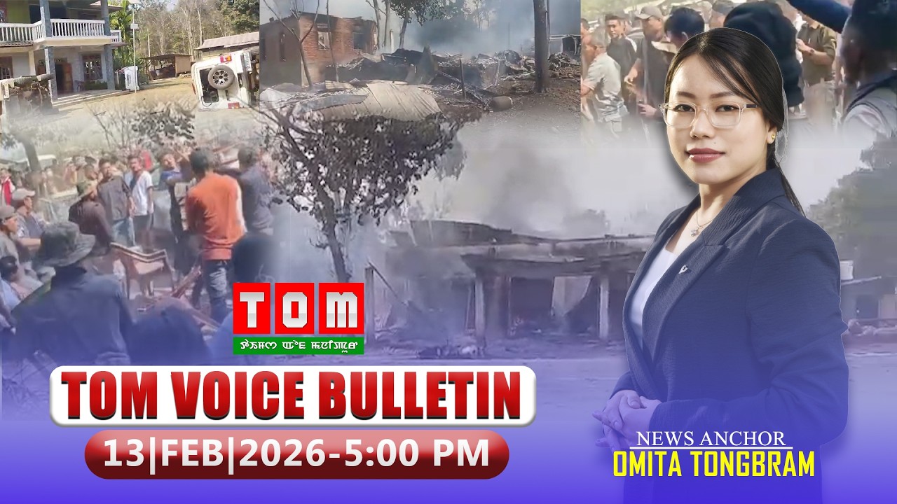 TOM TV - TOM VOICE BULLETIN || 13 FEB 2026, 5:00 PM