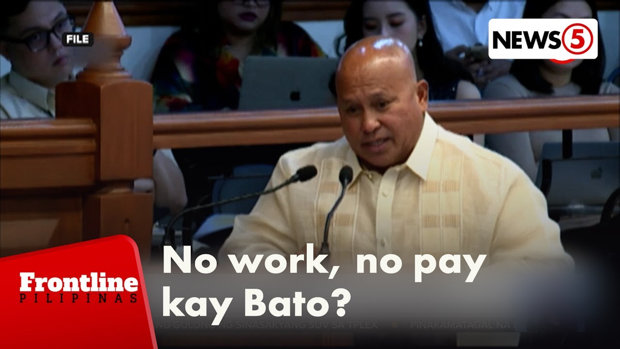 Suspensyon sa sweldo ni Sen. Bato dela Rosa, pag-aaralan ng Senado | Frontline Pilipinas