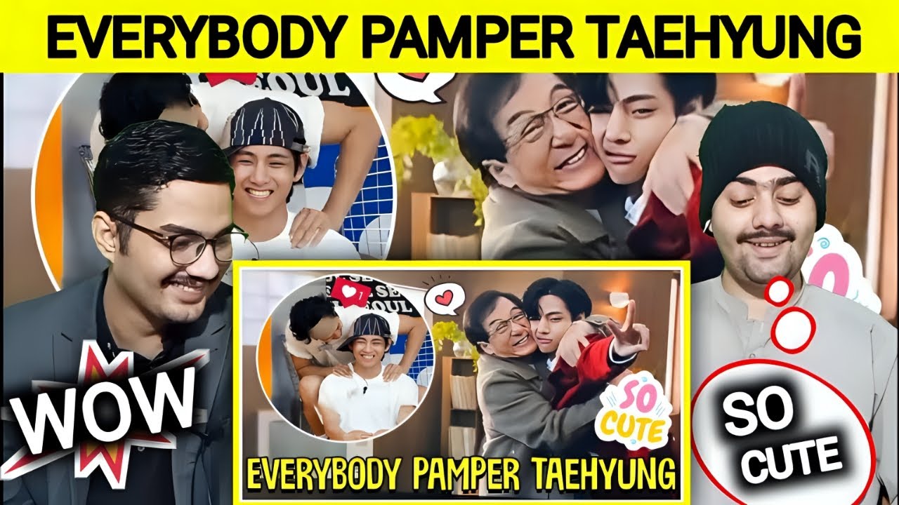 Pakistan Reaction on When The Whole World Want To Pamper Taehyung! Jungkook and Kim Taehyung!
