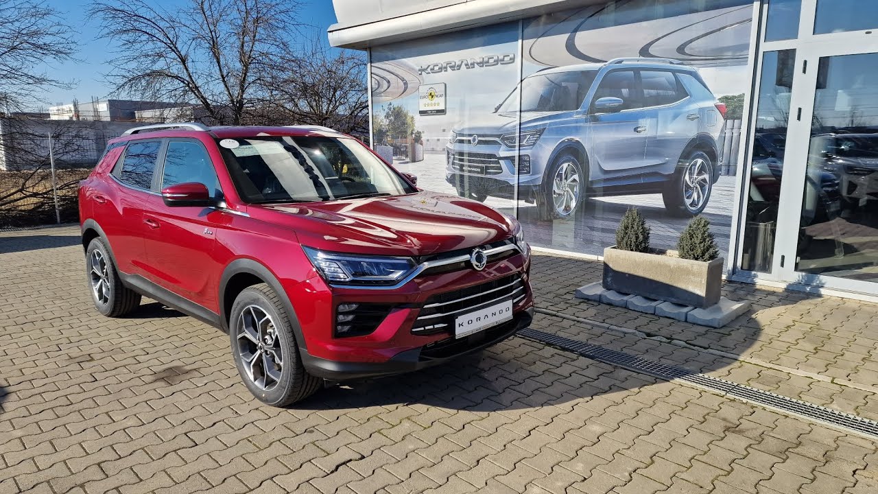 KGM Korando 1.5T4 163CP 260Nm AT6+R - Premium Plus - Ext. RAV Cherry Red Metallic - AutoSiena Oradea