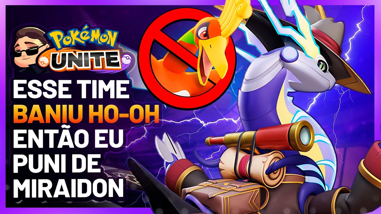 Esse Time BANIU O Meu Ho Oh... Entao eu Apelei | Pokemon Unite Ho Oh Gameplay