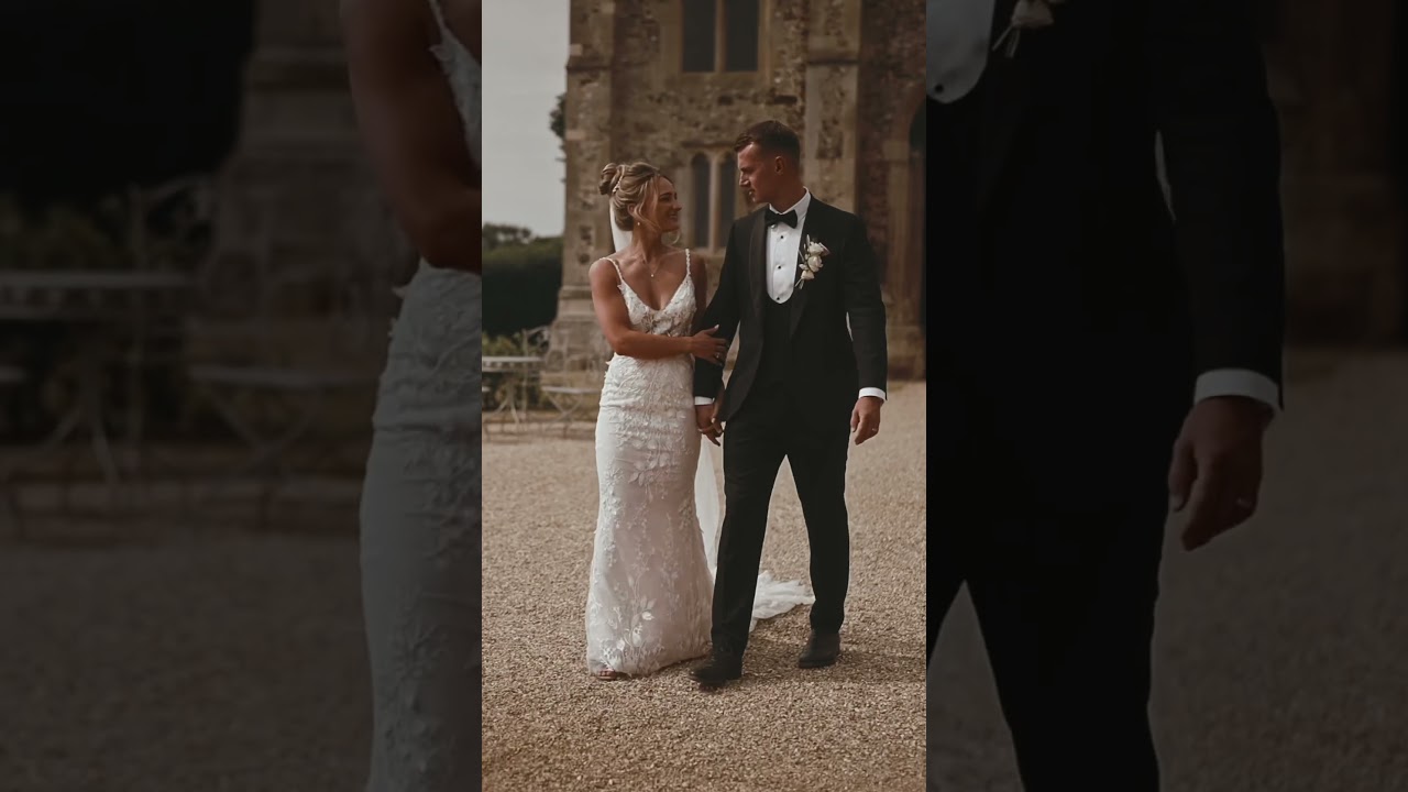 Black Tie Wedding Couple Shoot | Pentney Abbey Norfolk