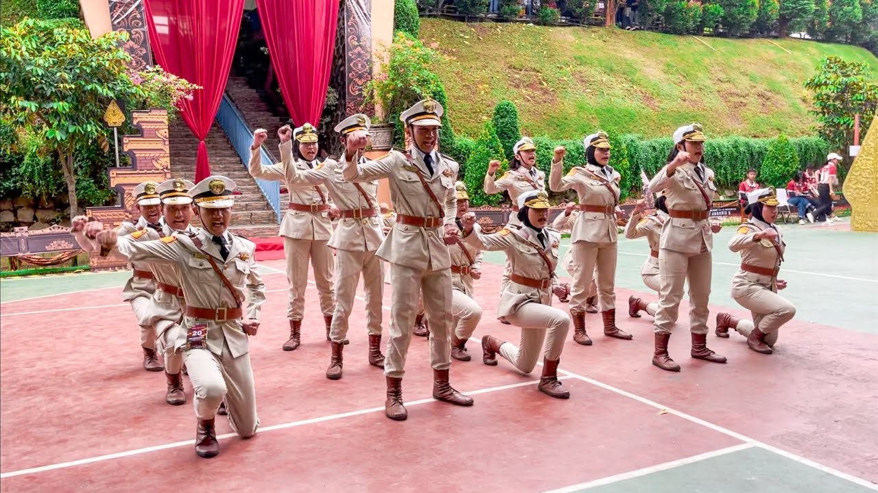 MERINDING! PASKIBRA SMAN 15 KOTA TANGERANG AT LKBB AKRABIS V