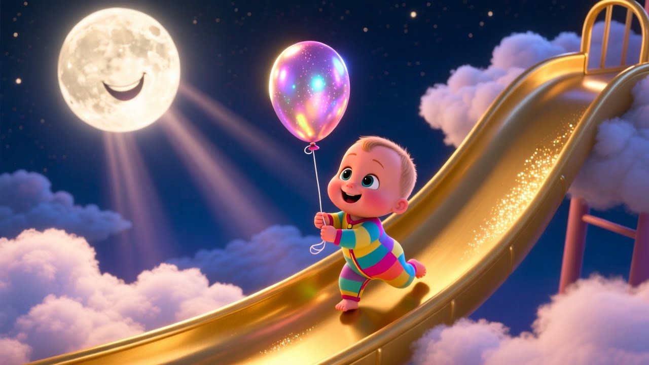 Sparkle Town Balloon Ride | Nursery Rhyme Song for Kids