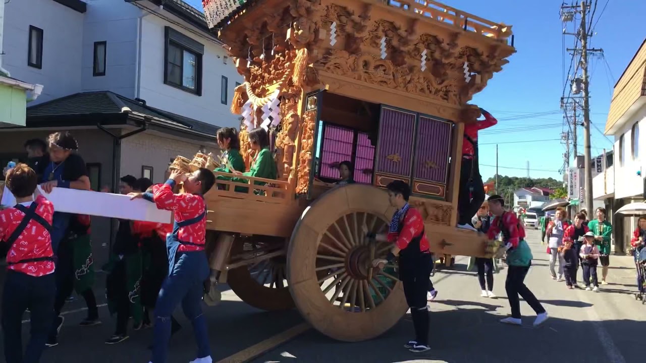令和元年度桜木地区祭典　富部区「中原豊舎」