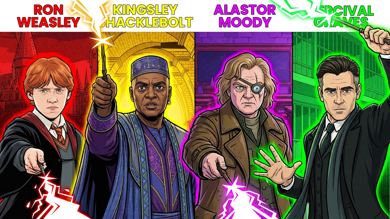 All 11 Most Powerful AURORS in Harry Potter EXPLAINED in Detail