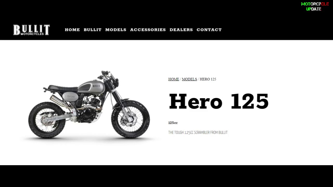2021 ALL NEW BULLIT HERO 250, LIGHTWEIGHT SCRAMBLER BIKE
