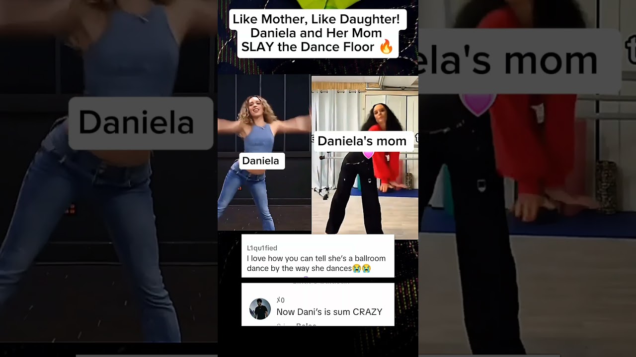 Like Mother, Like Daughter! Daniela and Her Mom SLAY the Dance Floor 🔥 #daniela&lrm; #katseye&nbsp; #shorts