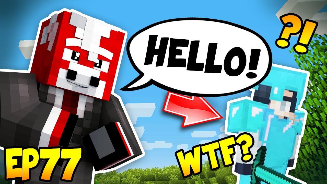 Minecraft Hacker Trolling - COMING OUT OF VANISH IN HACKER'S FACE EP77
