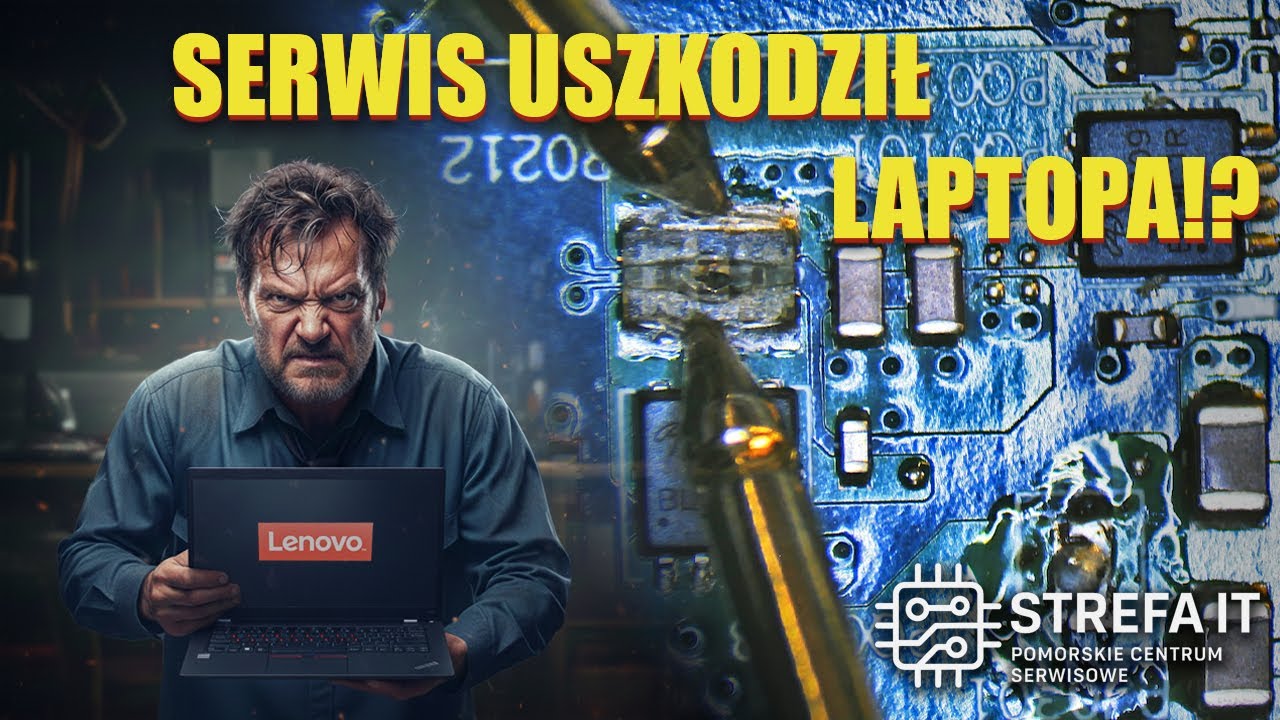 Fatalna diagnoza ❌ Inny serwis poległ — my naprawiliśmy | Naprawa płyty głównej Lenovo Thinkpad X390