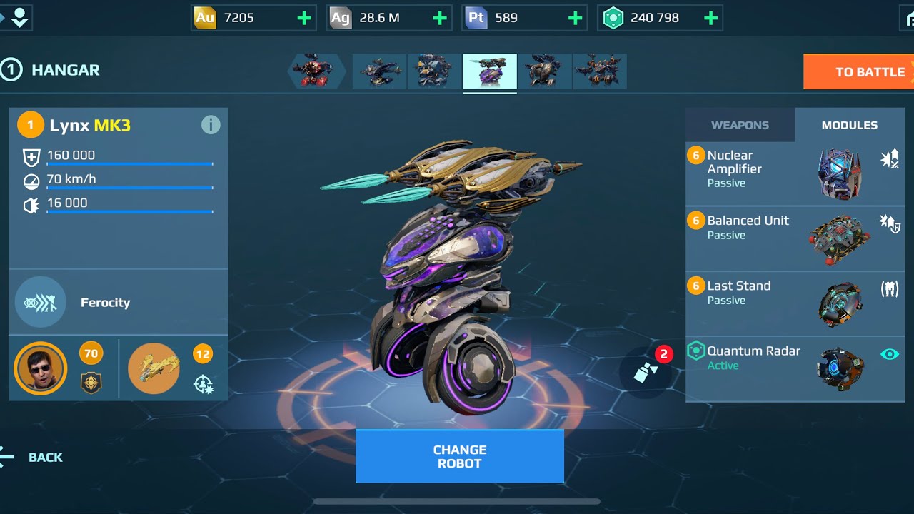 Baihu Stake Linx With Legendary Manny | War Robots Gameplay