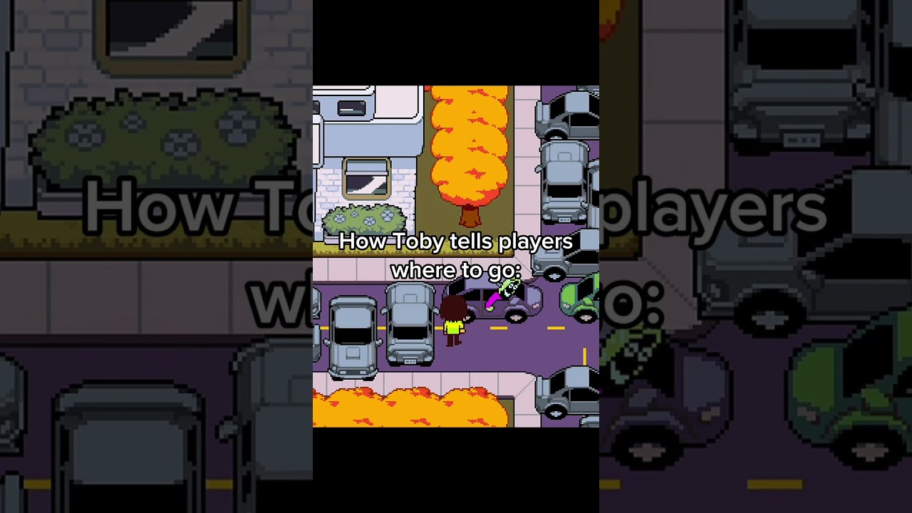How Toby Fox Guides The Players #deltarune #undertale #gaming