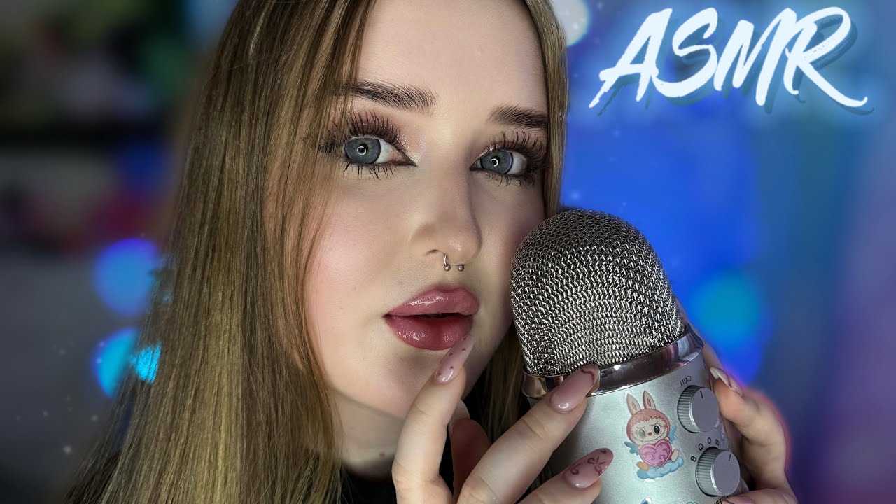 От этого ASMR ты точно уснешь🩵Паутинка,кокосовый дождь,скретчинг✨