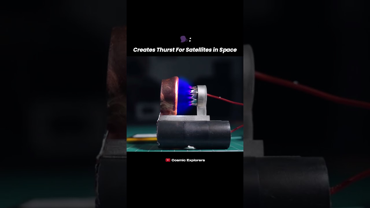 How ION Thrusters Power up Satellites? #space #science #astronomy #nasa