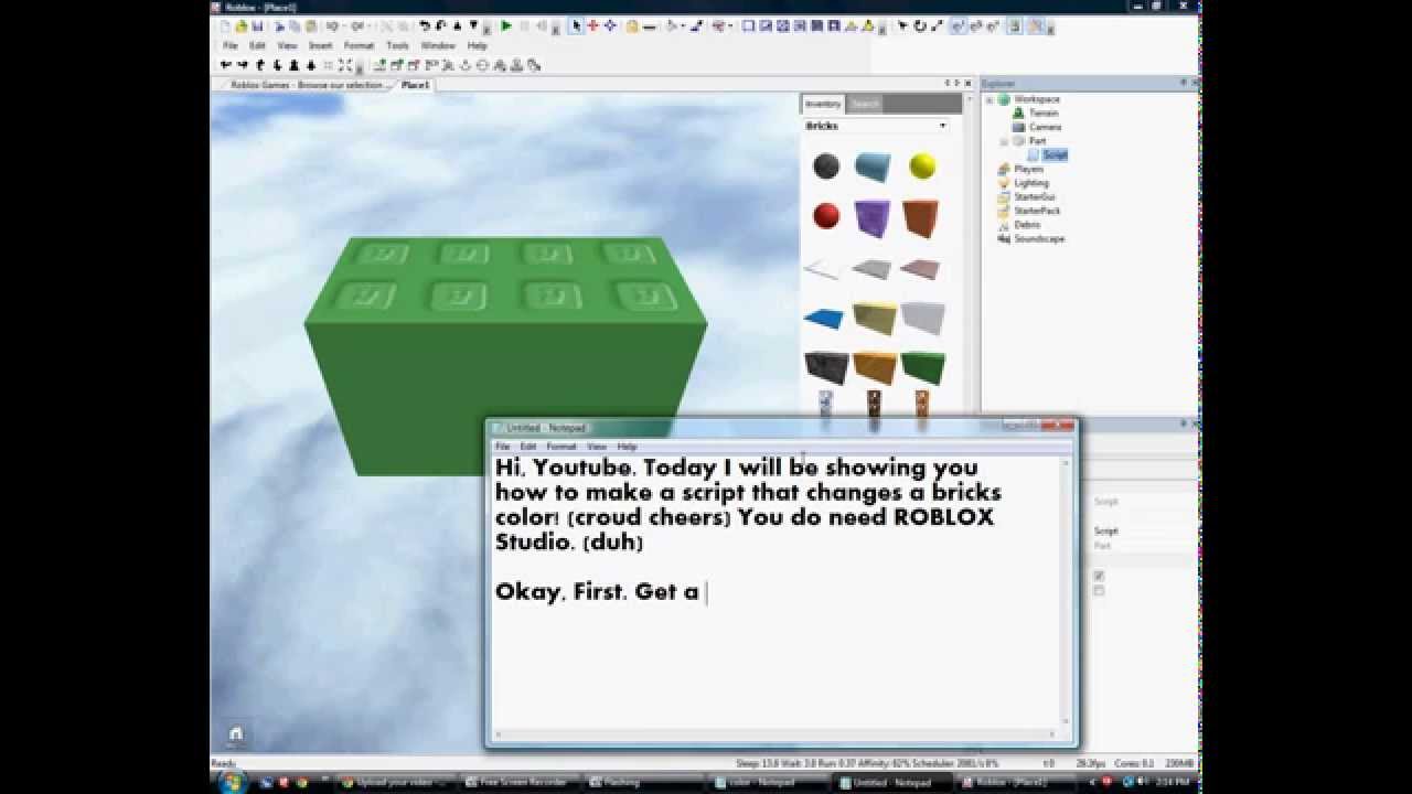 How To Make A Color Changing Brick!