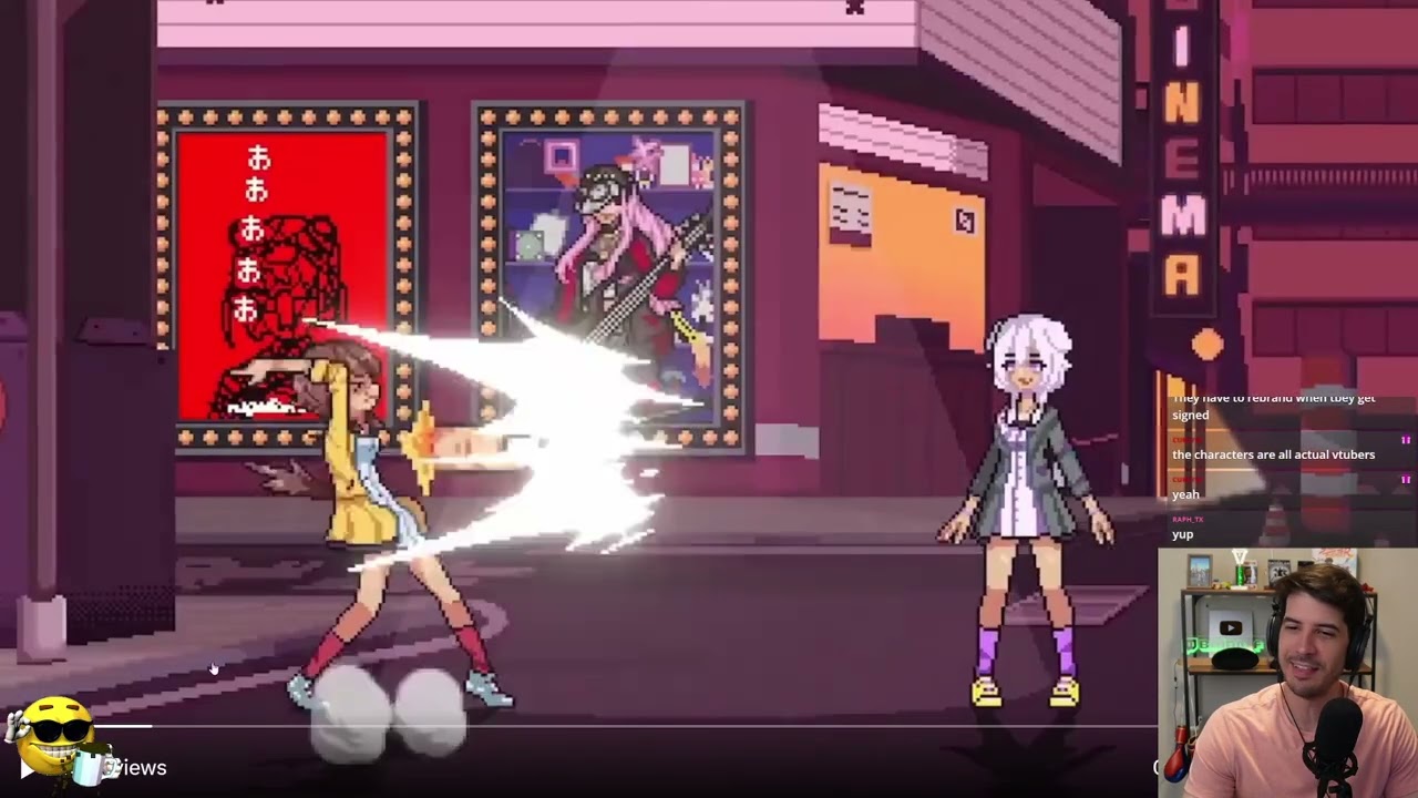 Vtuber fighting game, vtuber sounds