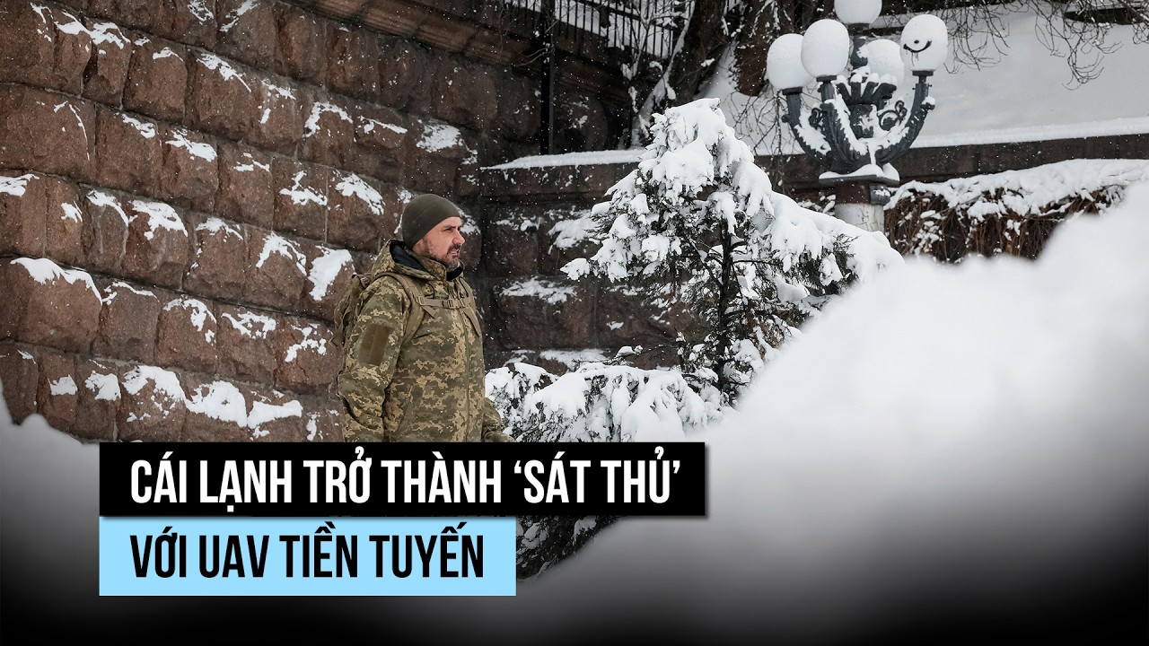 'Khắc tinh' của UAV trên tiền tuyến Ukraine trong mùa đông