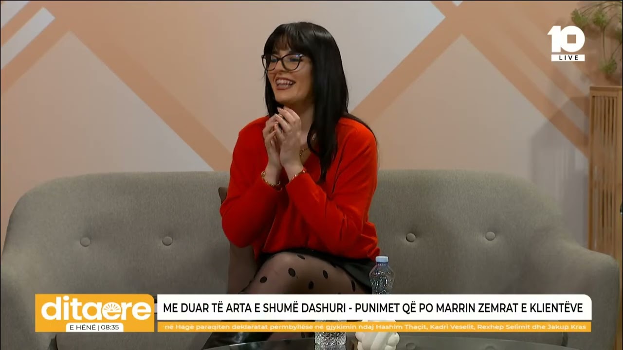 ME DUAR TË ARTA E SHUMË DASHURI - PUNIMET QË PO MARRIN ZEMRAT E KLIENTËVE