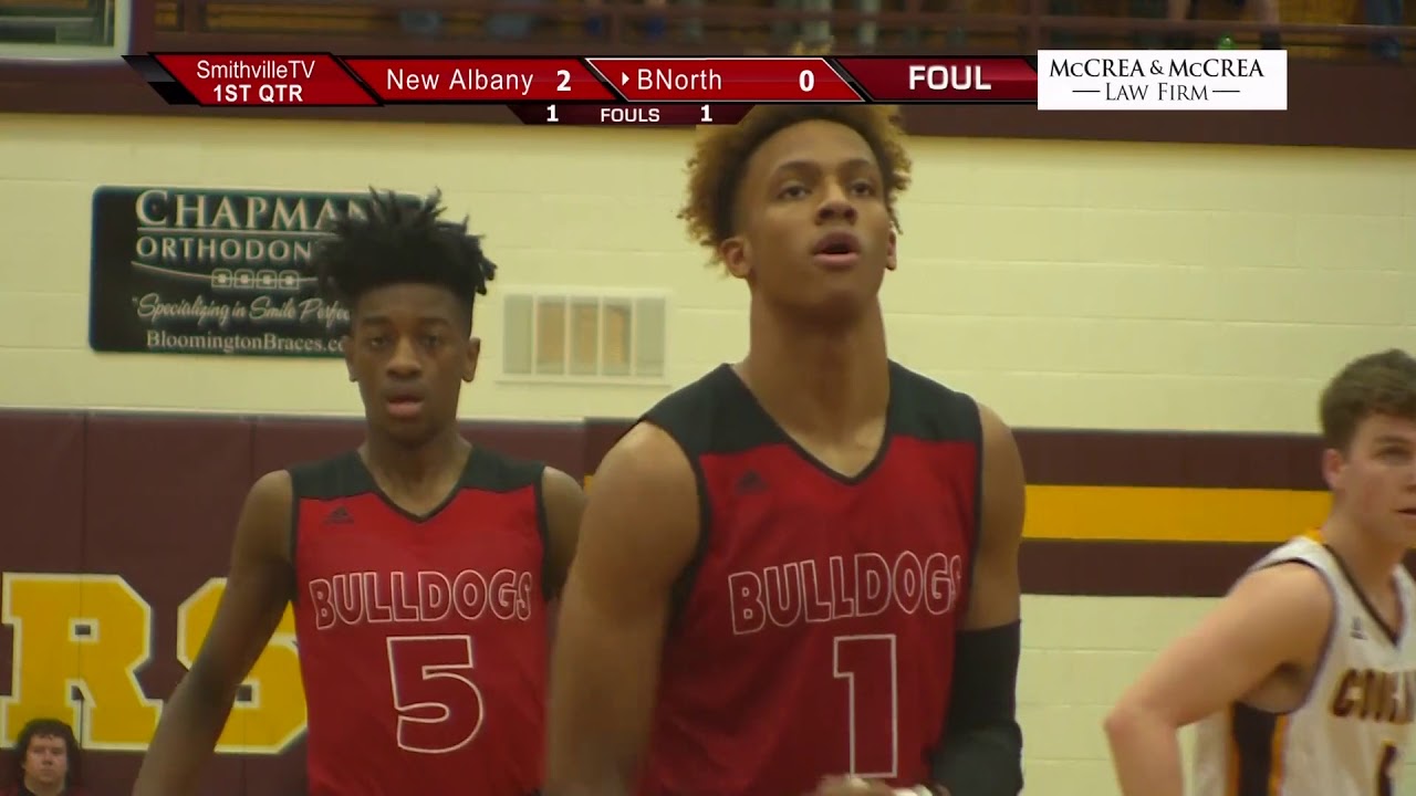 Bloomington North Basketball Vs. New Albany - 02/23/18
