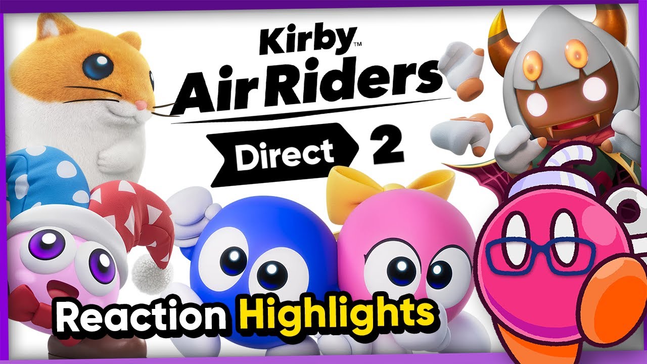 Kirby Air Riders Direct 2 10.23.2025 Reaction Highlights