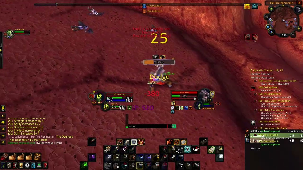 Druid tries ganking me and i ding mid fight