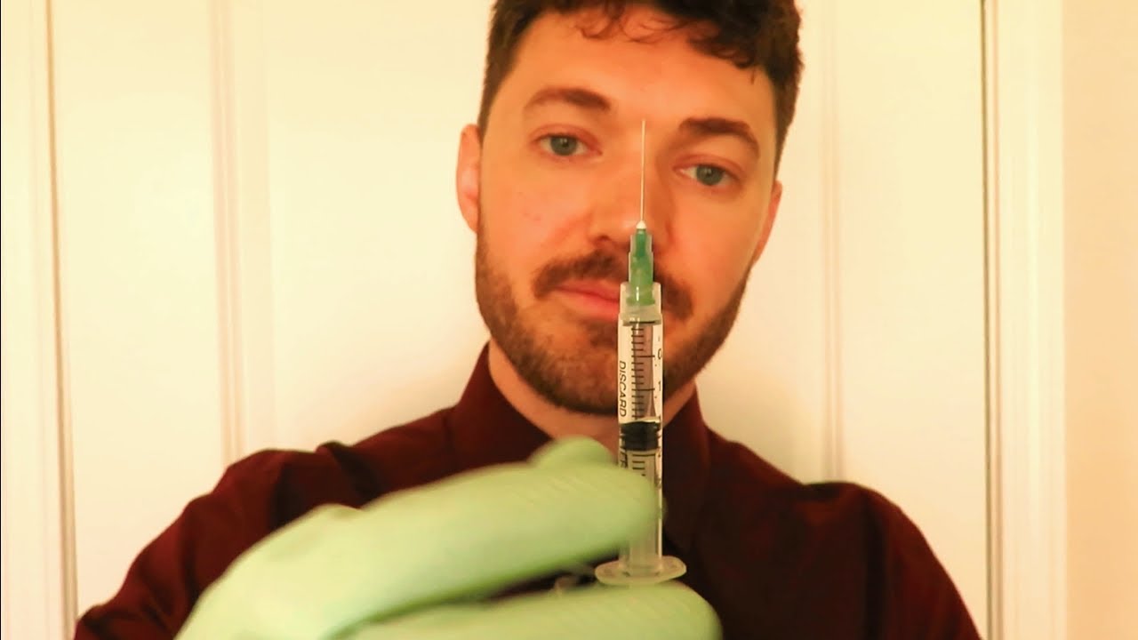 ASMR ~ Stitches at the doctors 👨‍⚕️💉