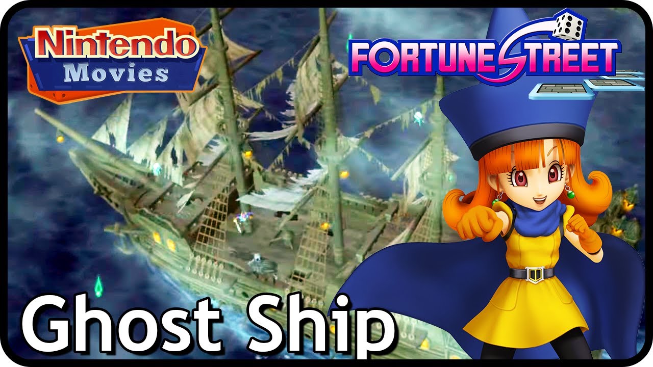 Fortune Street Dragon Quest Tour - Ghost Ship (Rik vs Alena vs Platypunk vs Carver)