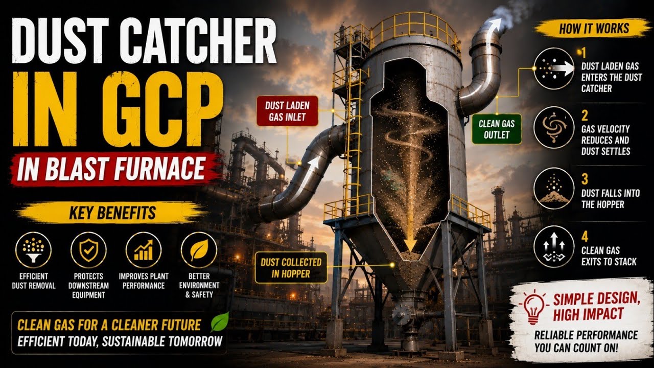Dust Catcher Operation Full Video | Blast Furnace | Tech It Eze