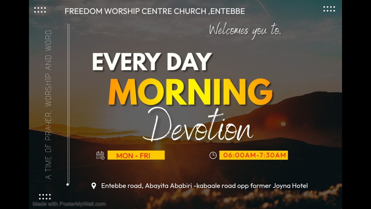 THURSDAY MORNING GLORY SERVICE. [70/100 DAYS OF FASTING.] _12th. MARCH. 2026