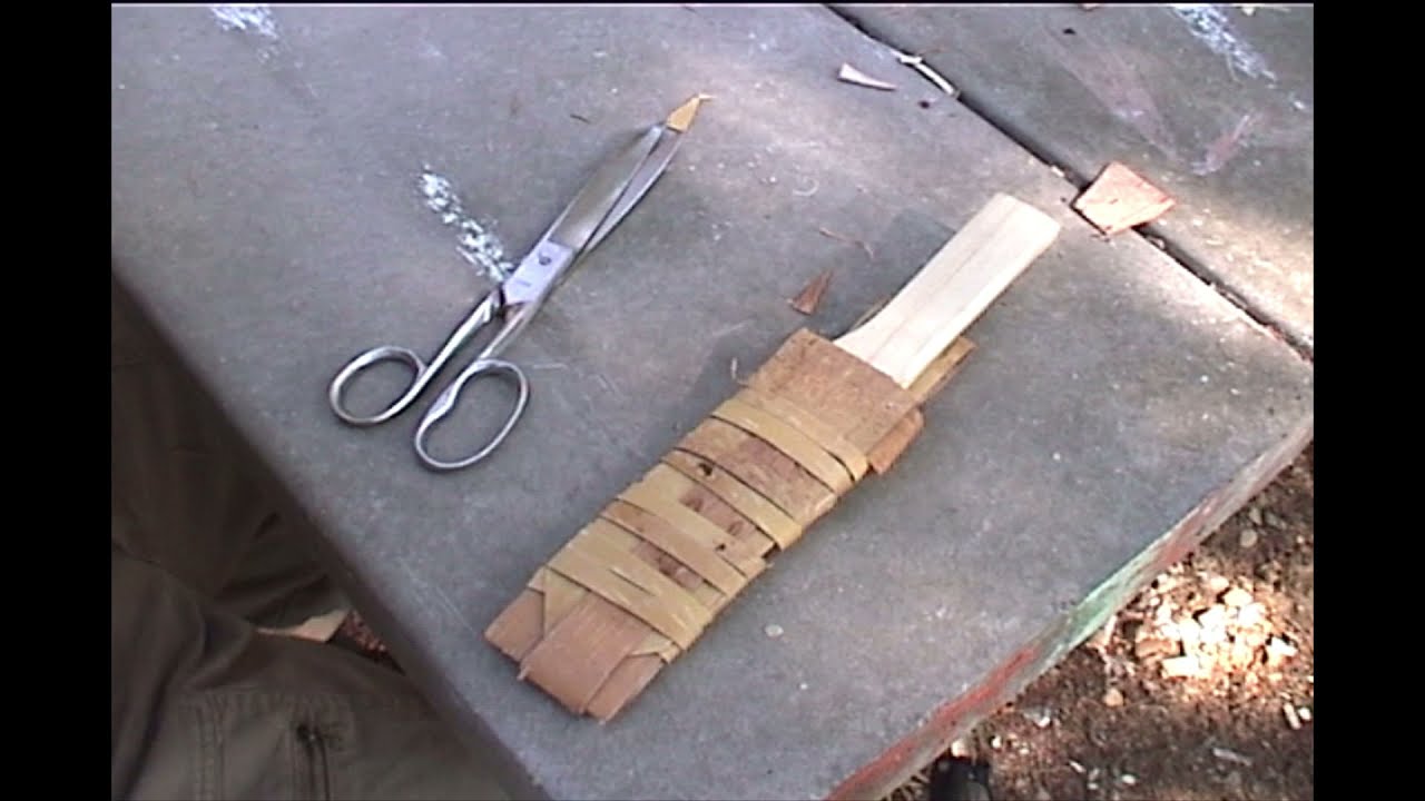 Birch Bark Knife Sheath with Mors Kochanski