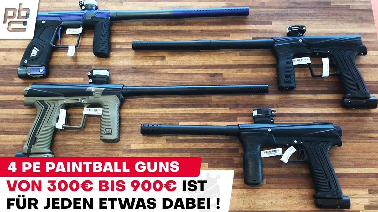 4 Planet Eclips Paintball Markierer von 300 bis 900