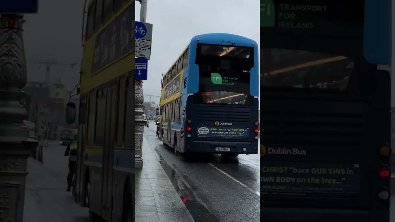 Dublin Bus: Route 142 | Wright Gemini 3 SG173 | Custom House Quay, Dublin City | 3/31/2023